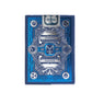 Bicycle Back To The Future Playing Cards 1 Pack, Premium, Foil, Metallic , Blue