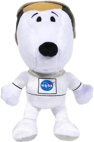 Snoopy In Space 7.5 Inch Plush | Snoopy In White Nasa Suit