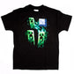 Minecraft Three Creeper Moon Youth T-Shirt Youth Medium