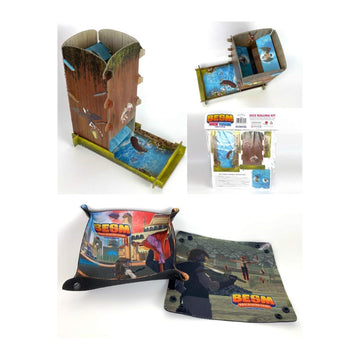Besm (Big Eyes, Small Mouth): 4Th Edition Dice Tower And Trays