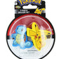 Pokemon Eraser 2-Pack: Pikachu & Squirtle