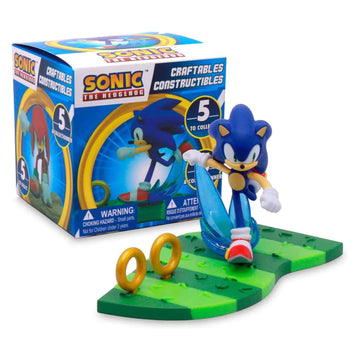Sonic The Hedgehog Series 3 craftable Buildable Action Figure  One Random