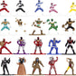 Power Rangers Nano Metalfigs 20 Pack | 1.65 Inch Die-Cast Metal Figures