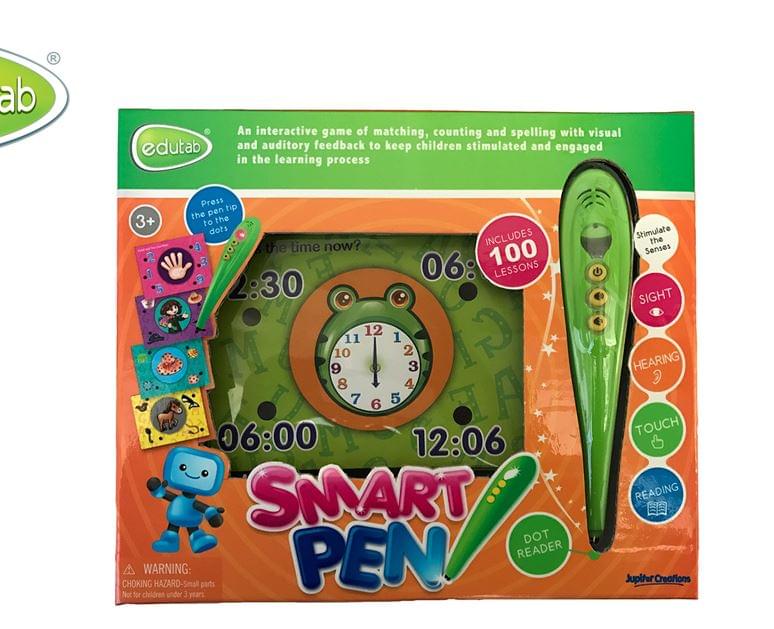 Jupiter Creations Edutab Smart Educational Activity Pen, Green, 9 X 8
