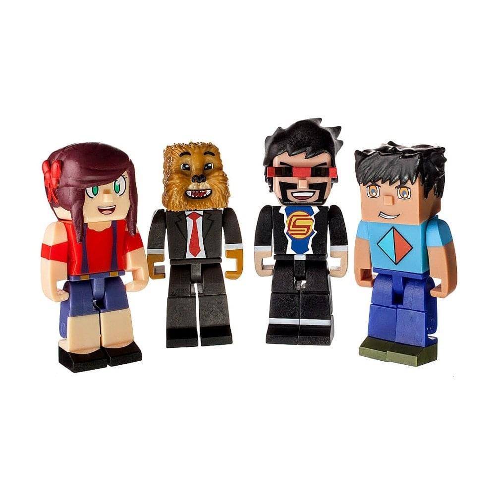 Tube Heroes Deluxe 4-Pack 3'' Action Figure
