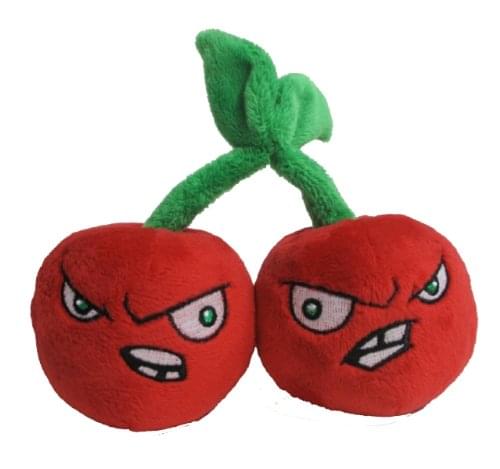 Plants Vs. Zombies 7'' Plush: Cherry
