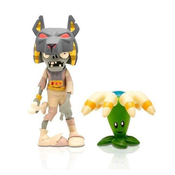 Plants Vs Zombies 3'' Figure 2-Pack: Tomb Raiser Zombie & Bloomerang