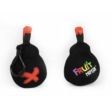 Fruit Ninja 2.5'' Mini Plush Backback Clip: Bomb