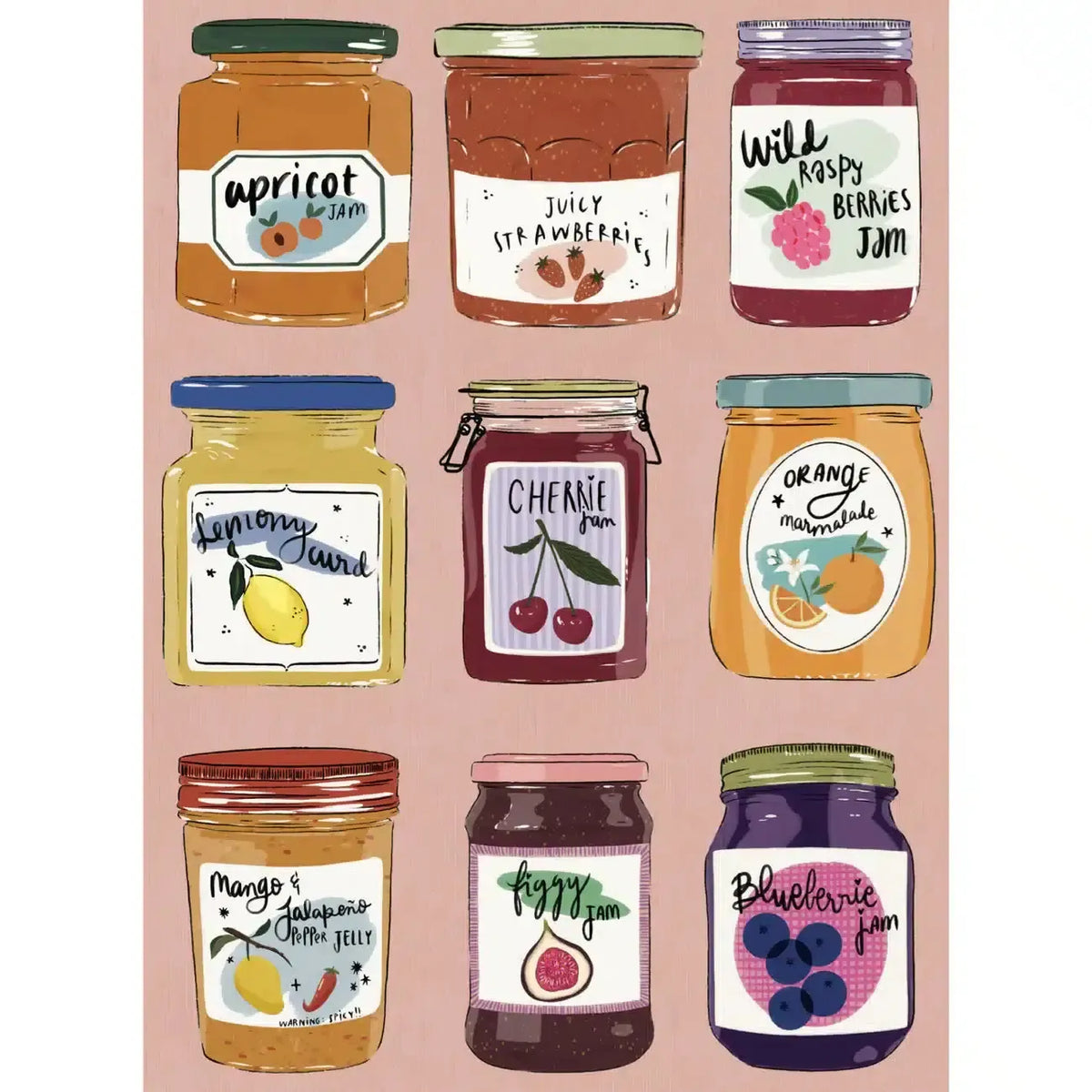 Jam Jars 1000 Piece Jigsaw Puzzle Puzzledly