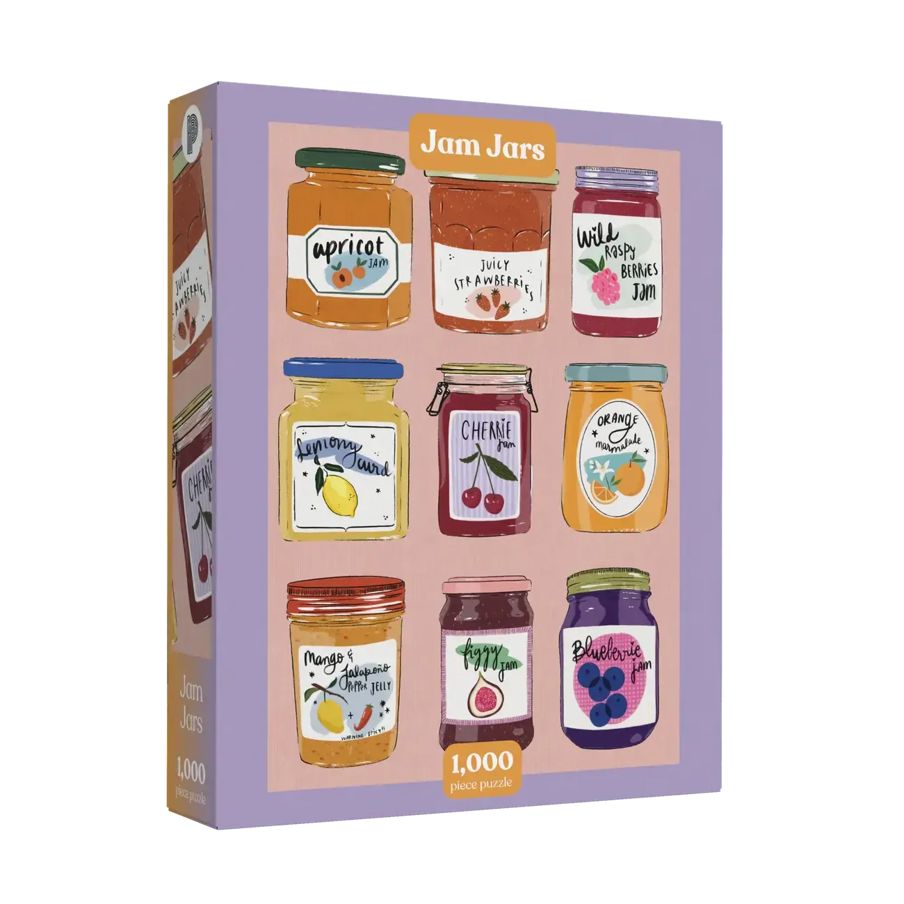 Jam Jars 1000 Piece Jigsaw Puzzle Puzzledly