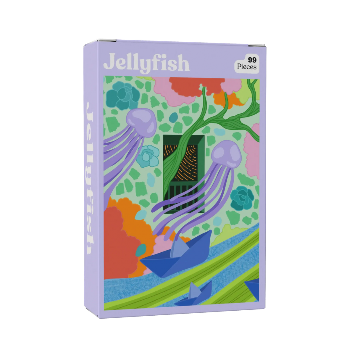 Jellyfish 99 Piece Mini Jigsaw Puzzle Puzzledly