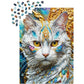 Jeweled Cat 1000 Piece Jigsaw Puzzle Enjoy