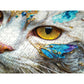 Jeweled Cat 1000 Piece Jigsaw Puzzle Enjoy