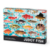 Judgy Fish 1000 Piece Jigsaw Puzzle (+Stickers) Brass Monkey