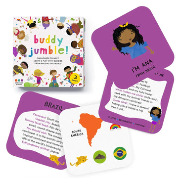 Buddy Jumble | Geography Card Game