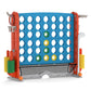 Jumbo 4-to-Score Game with Ring-toss and Basketball Hoop