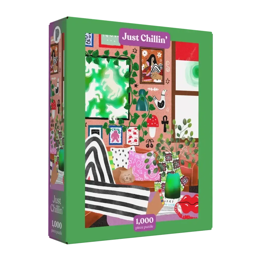Just Chillin' 1000 Piece Jigsaw Puzzle Puzzledly