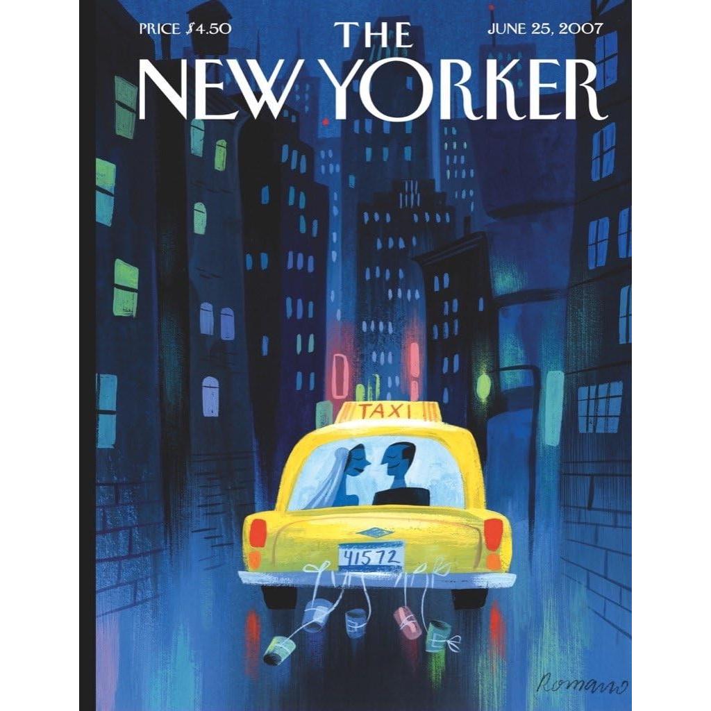Just Married The New Yorker 100 Piece Mini Jigsaw Puzzle NYPC