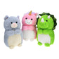 Treasure Cove K1843813 13Inch Chubby Animal Plush Assortment Round Stuffed Animal Toys Gifts for Kids Assorted