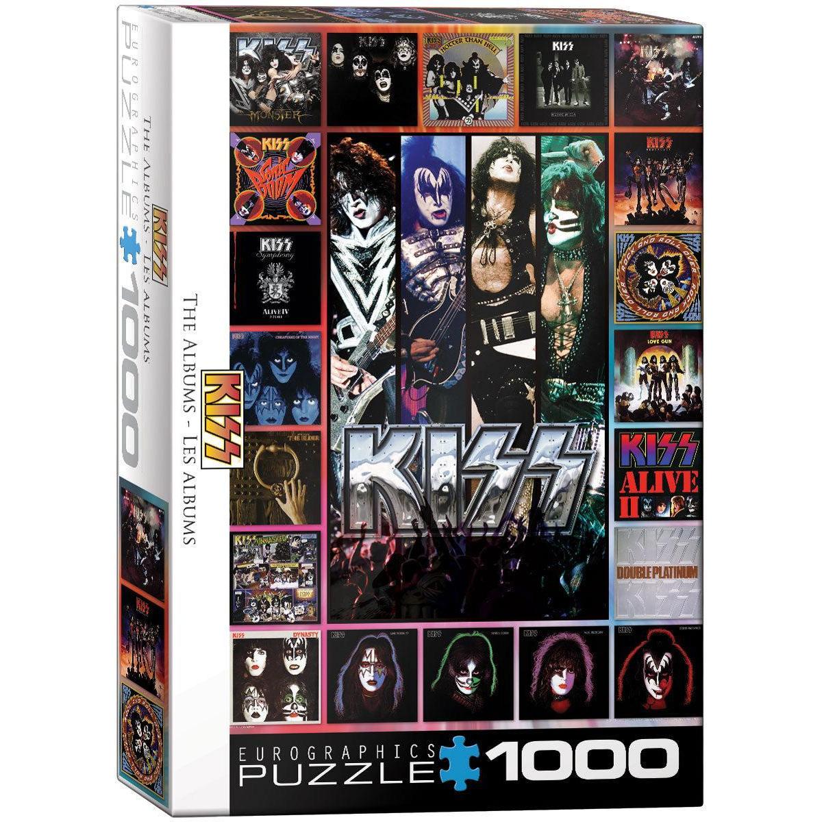 KISS The Albums 1000 Piece Jigsaw Puzzle Eurographics