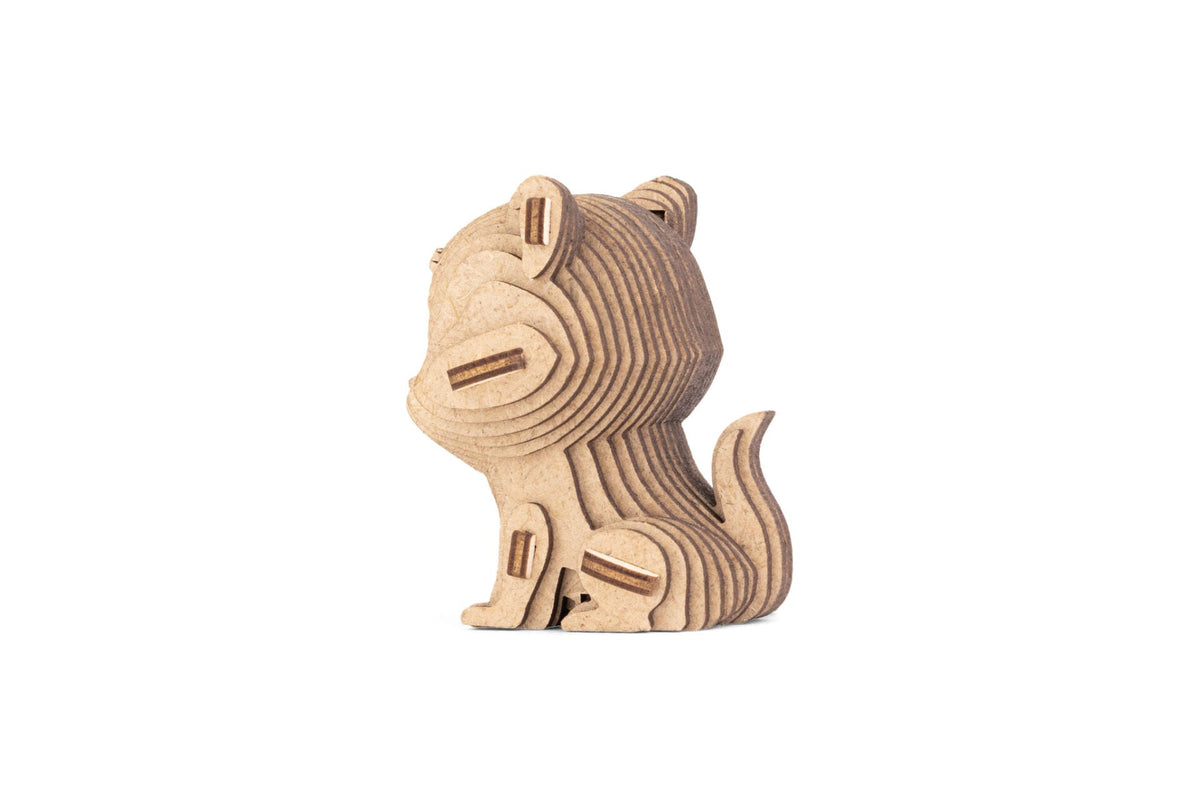 Cat Mini — Wooden Mini Model, 48 Pieces