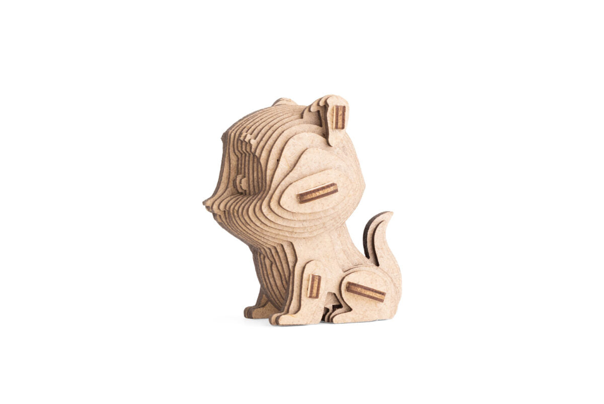 Cat Mini — Wooden Mini Model, 48 Pieces