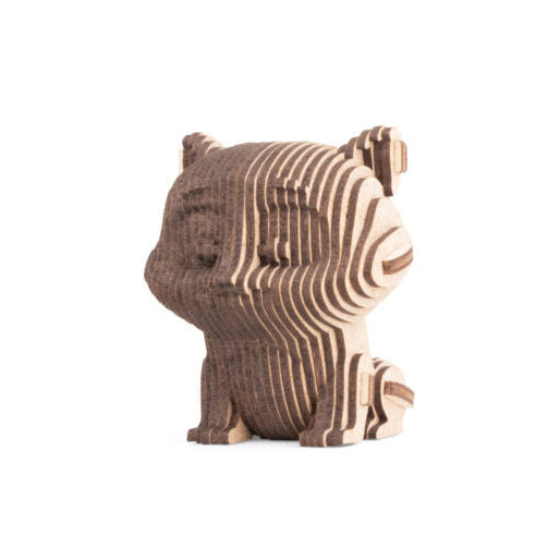Cat Mini — Wooden Mini Model, 48 Pieces