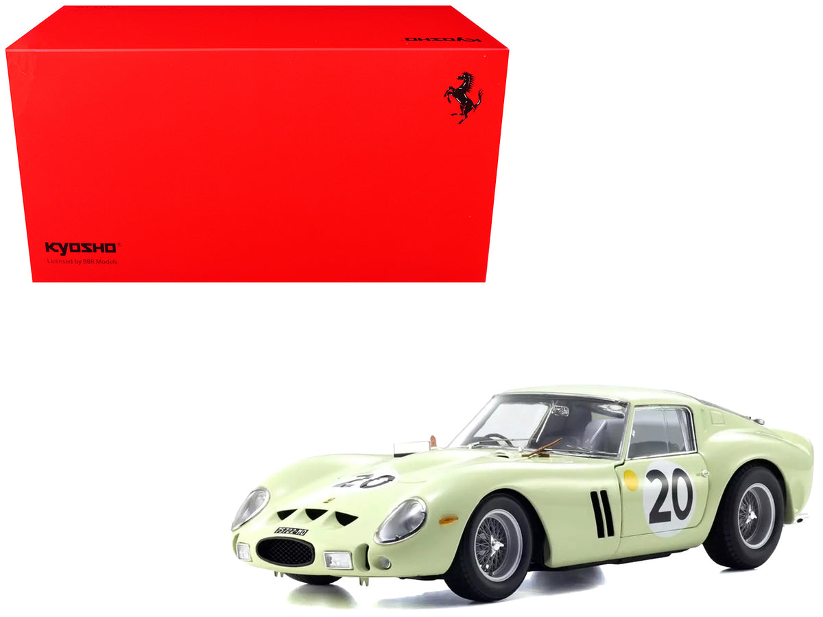 Ferrari 250 GTO #20 Innes Ireland - Masten Gregory inch24 Hours of Le Mansinch (1962) 1/18 Diecast Model Car by Kyosho