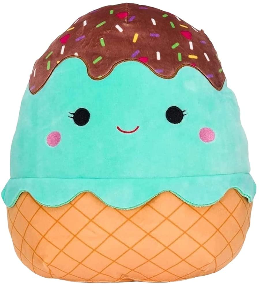 Squishmallow 5 Inch Mini Food Plush | Maya The Mint Ice Cream