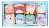 Squishmallows Set of 8 5" Sea Plush Toys - Polyester, Multi-color (Indie, Orzella, Fabiola, Samir, Gordon, Nabila, Archie,