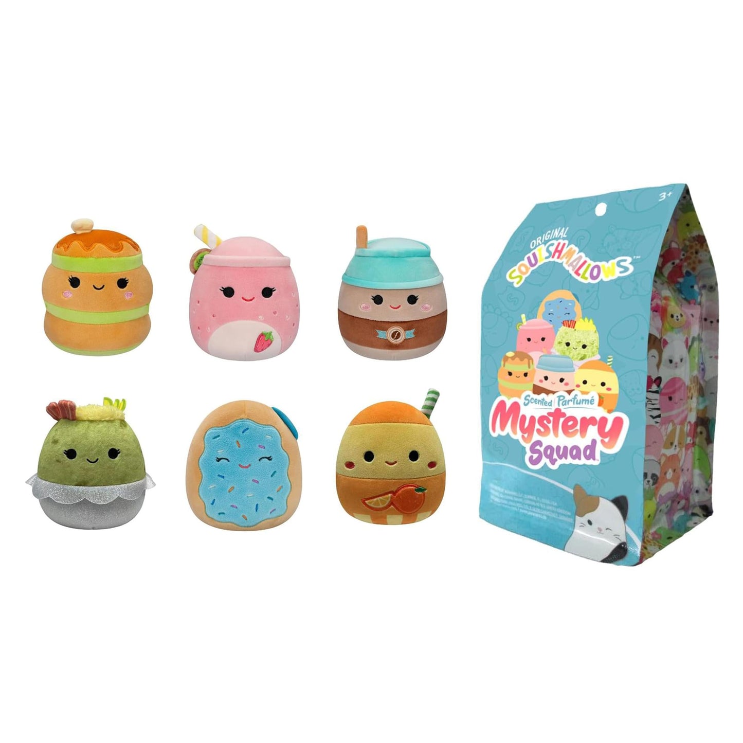 Squishmallows Mystery Squad 8 Inch Plush | One Random
