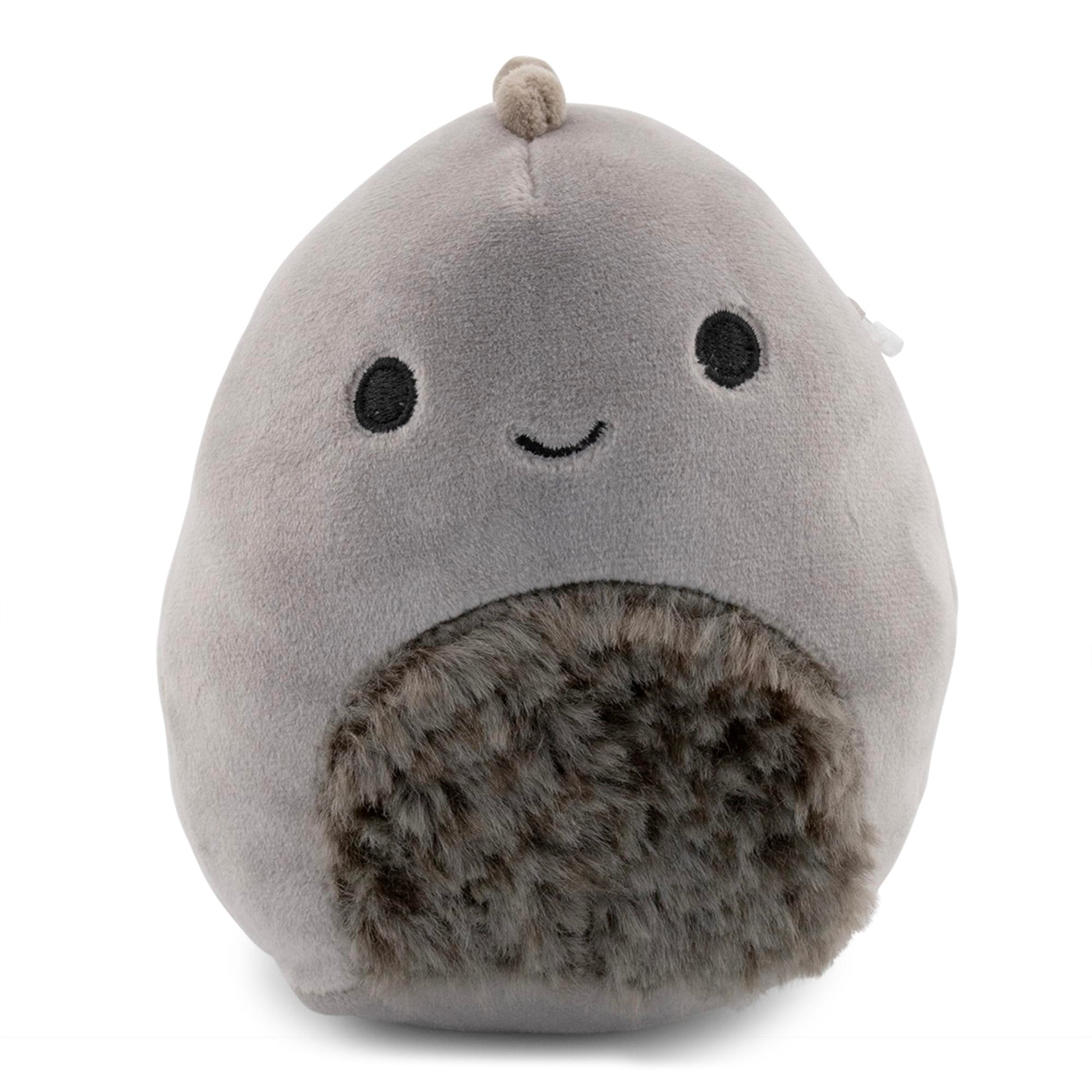Squishmallows Cozy Squad 5 Inch Plush  Lang The Gray Dinosaur