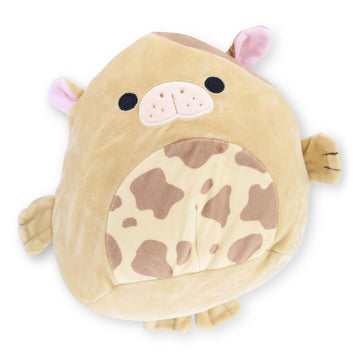 Squishmallow 8 Inch Sea Life Plush  Bittie the chocolate Milk Sea cow