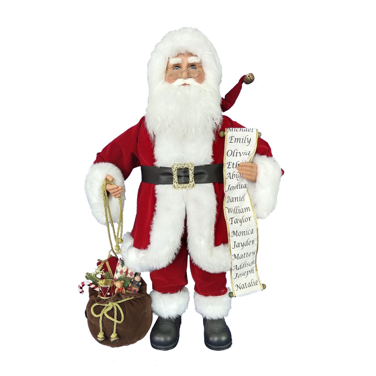 Kurt S Adler KK0054 34 in Kringle Klaus Traditional Santa & List
