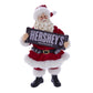 Hershey Hy0476 10 In Bar Fabric Santa