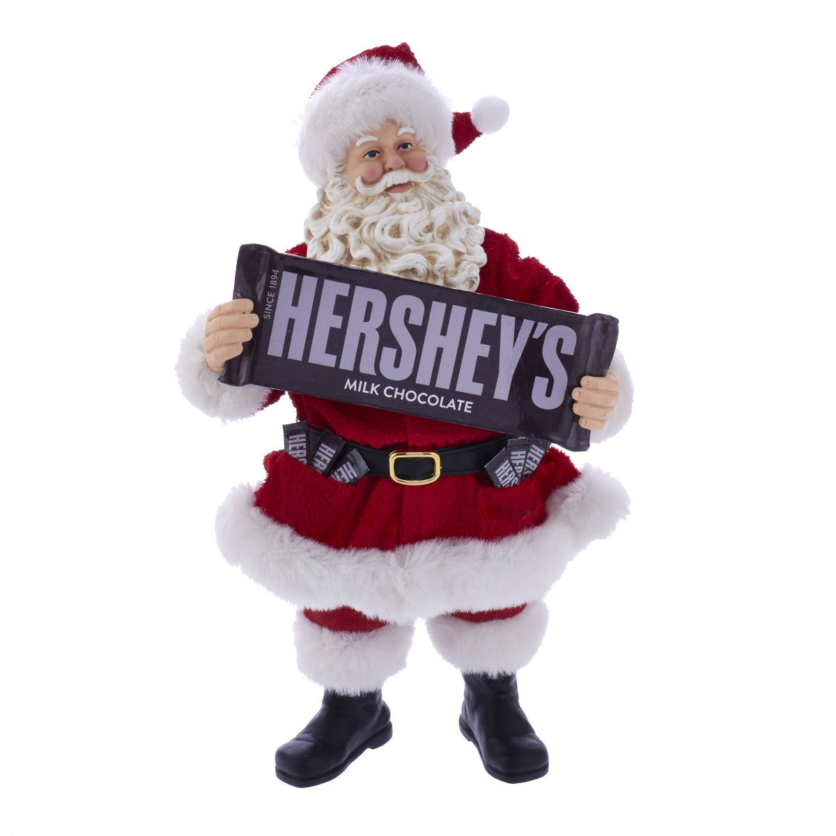 Hershey Hy0476 10 In Bar Fabric Santa