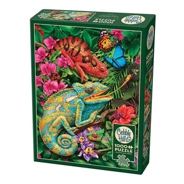 Karma Chameleon 1000 Piece Jigsaw Puzzle Cobble Hill