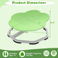 Kids Sensory Swivel Chair Cat Claw 360¬∞ Spinning Chair with Non-Slip Metal Base