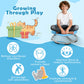 Kids Sensory Swivel Chair Cat Claw 360¬∞ Spinning Chair with Non-Slip Metal Base