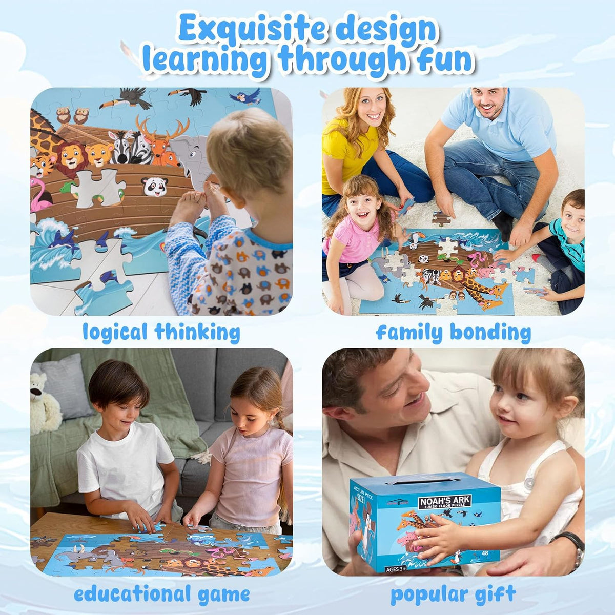 Kids on Puzzle Safari