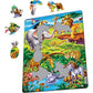 King Lion Watching the Savannah Wildlife 18 Piece Tray Jigsaw Puzzle Larsen