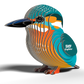 Kingfisher 3D Cardboard Model Kit Eugy