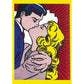 Kiss III by Lichtenstein 1000 Piece Jigsaw Puzzle Piatnik