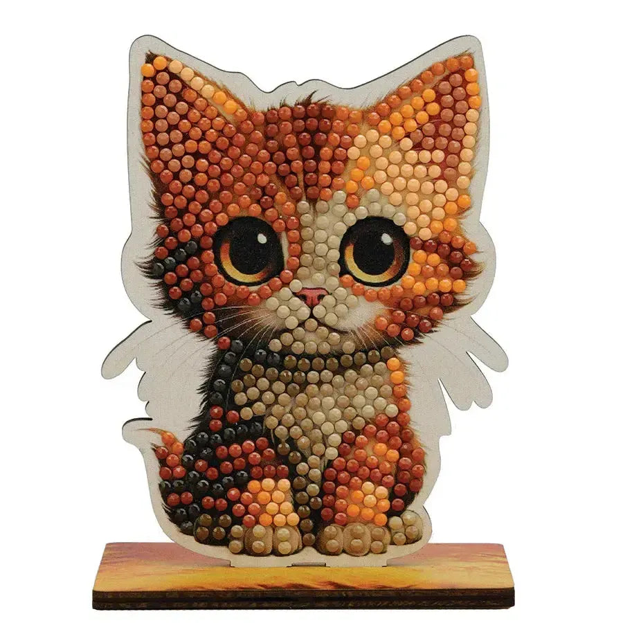 Kitten Pet Crystal Art Buddies Kit Craft Buddy