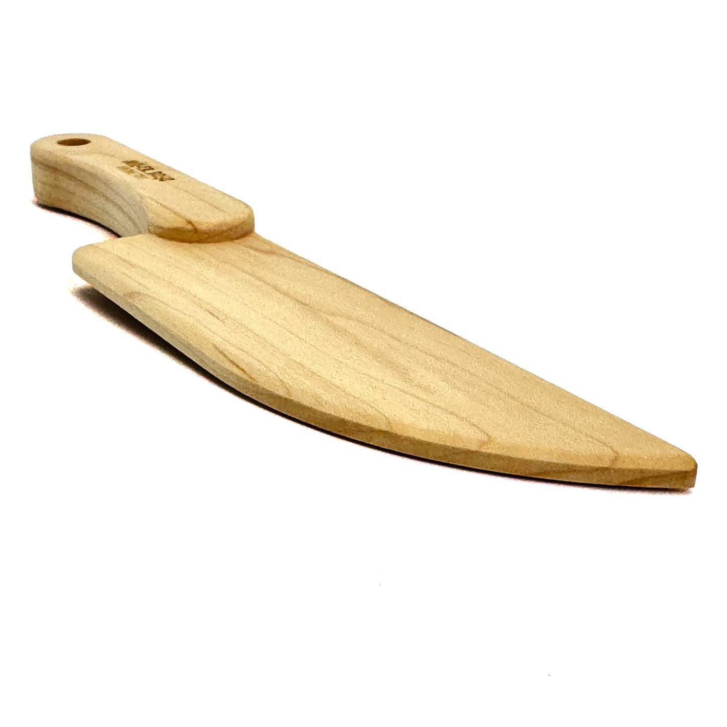 Kid's Chef-in-Training Veggie Wooden Cutting Board with Handcrafted Wooden Knife | Made in the USA