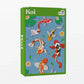 Koi 99 Piece Mini Jigsaw Puzzle Puzzledly