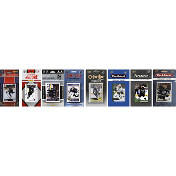 Nhl Los Angeles Kings 8 Different Licensed Trading Card Team Sets