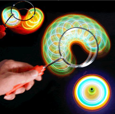 LED Spinning Gyro Yo Yo