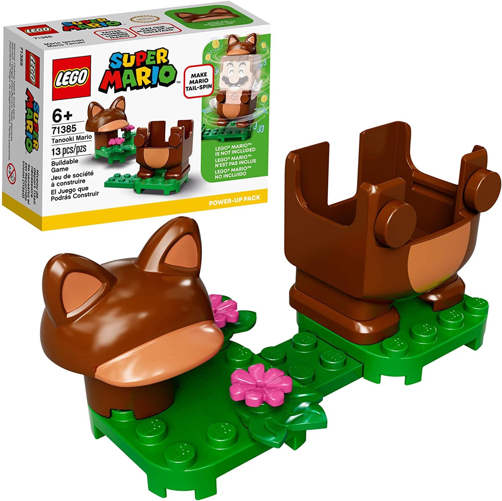 Lego Super Mario 71385 Tanooki Mario 13 Piece Power-Up Pack