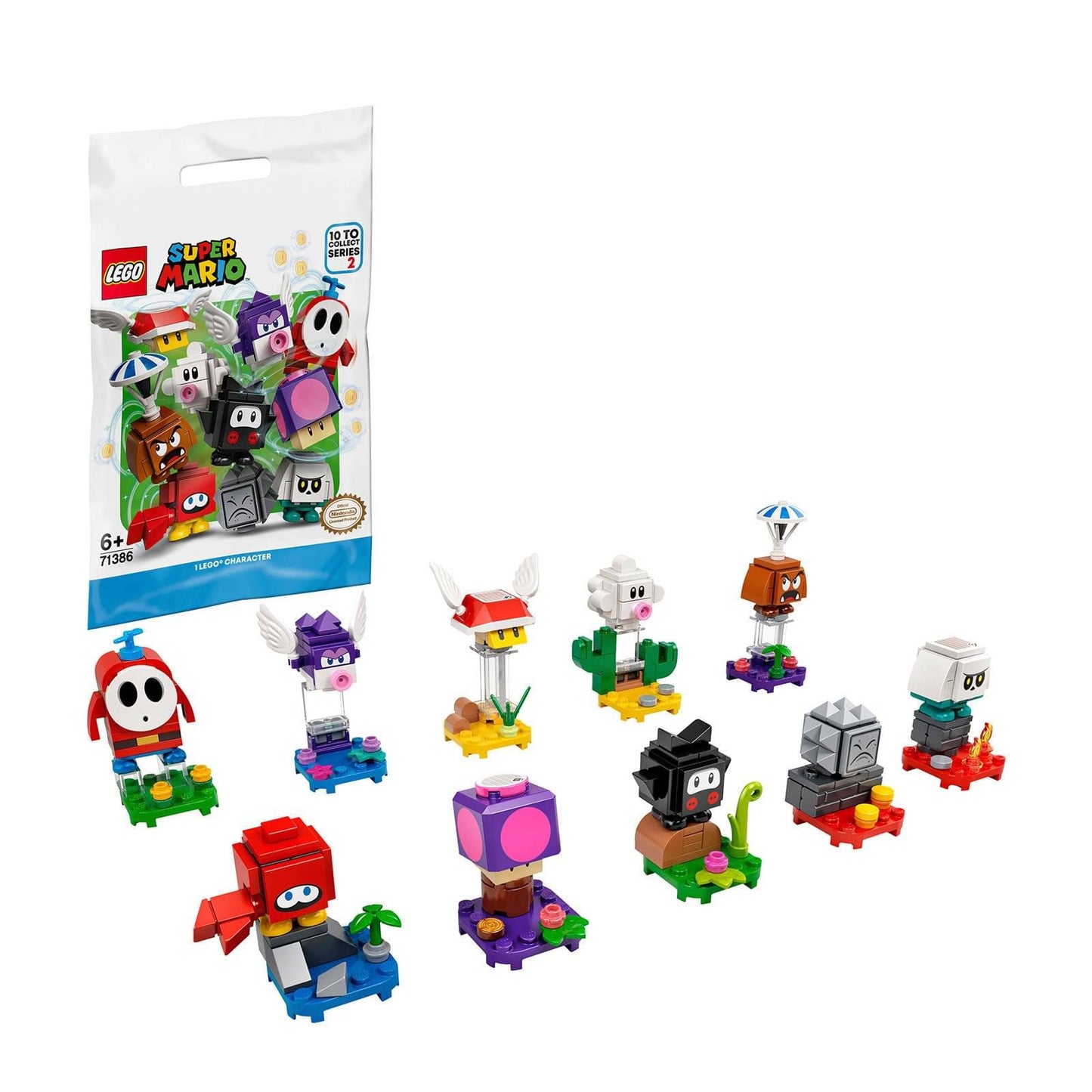 Lego Super Mario 71386 Character Packs ?Series 2 (24 Pieces)